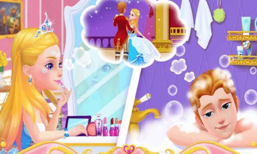 她穿上公主裝最新版