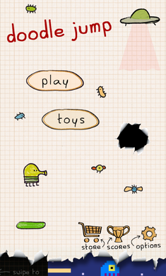涂鴉跳躍豪華版(Doodle Jump)