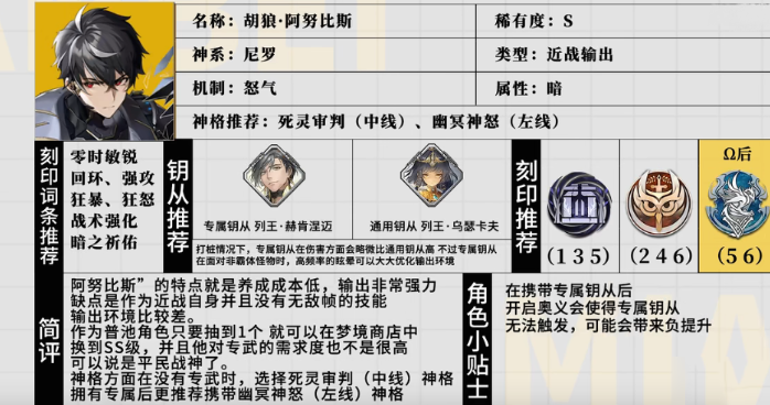 深空之眼國服