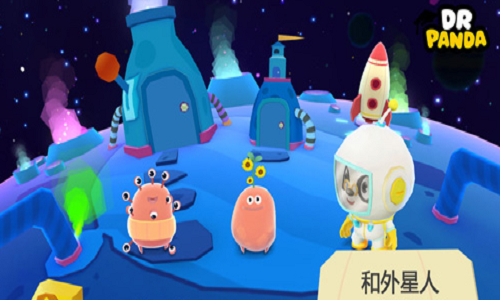 熊貓博士游太空