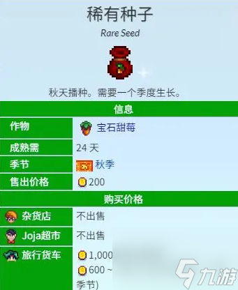 星露谷物語寶石甜莓流怎么玩