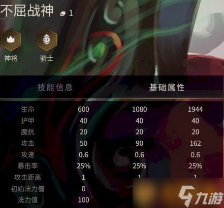 《金鏟鏟之戰(zhàn)》一費(fèi)卡不屈戰(zhàn)神英雄介紹