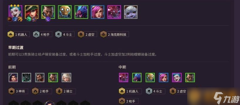《金鏟鏟之戰(zhàn)》虛空斗槍陣容組成介紹