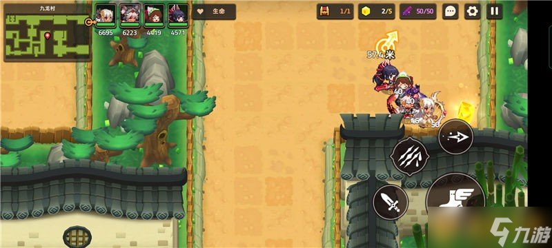 《坎公騎冠劍》普通難度5-5九龍村關(guān)卡通關(guān)攻略