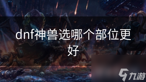 dnf神獸選哪個(gè)部位更好
