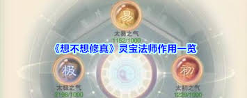 想不想修真靈寶法師的作用是什么