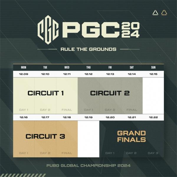 絕地求生pgc全球總決賽如何安排（pgc全球總決賽賽程表2024）