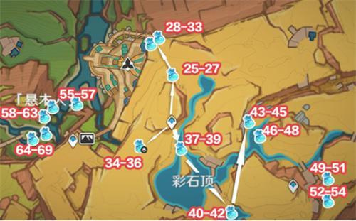 原神青蜜梅在什么位置采集（青蜜梅采集路線介紹）