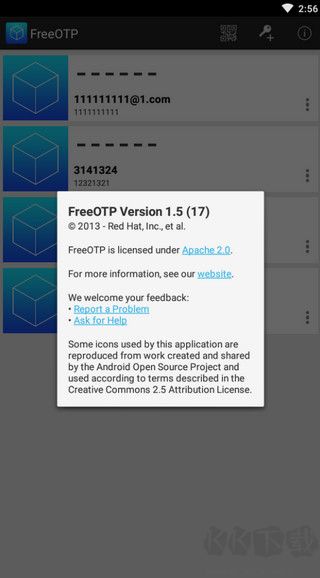 FreeOTP版本本