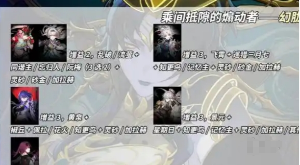 崩壞星穹鐵道3.0末日幻影陣容如何搭配（3.0末日幻影最強陣容搭配攻略一覽）