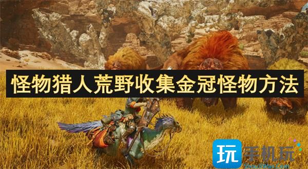 怪物獵人荒野金冠怪物如何收集（收集金冠怪物方法一覽）